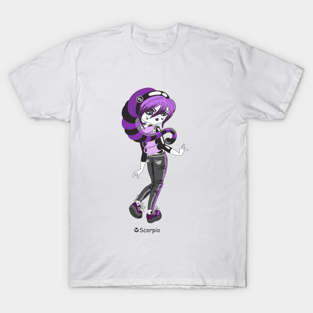 Scorpio T-Shirt by idiotstile